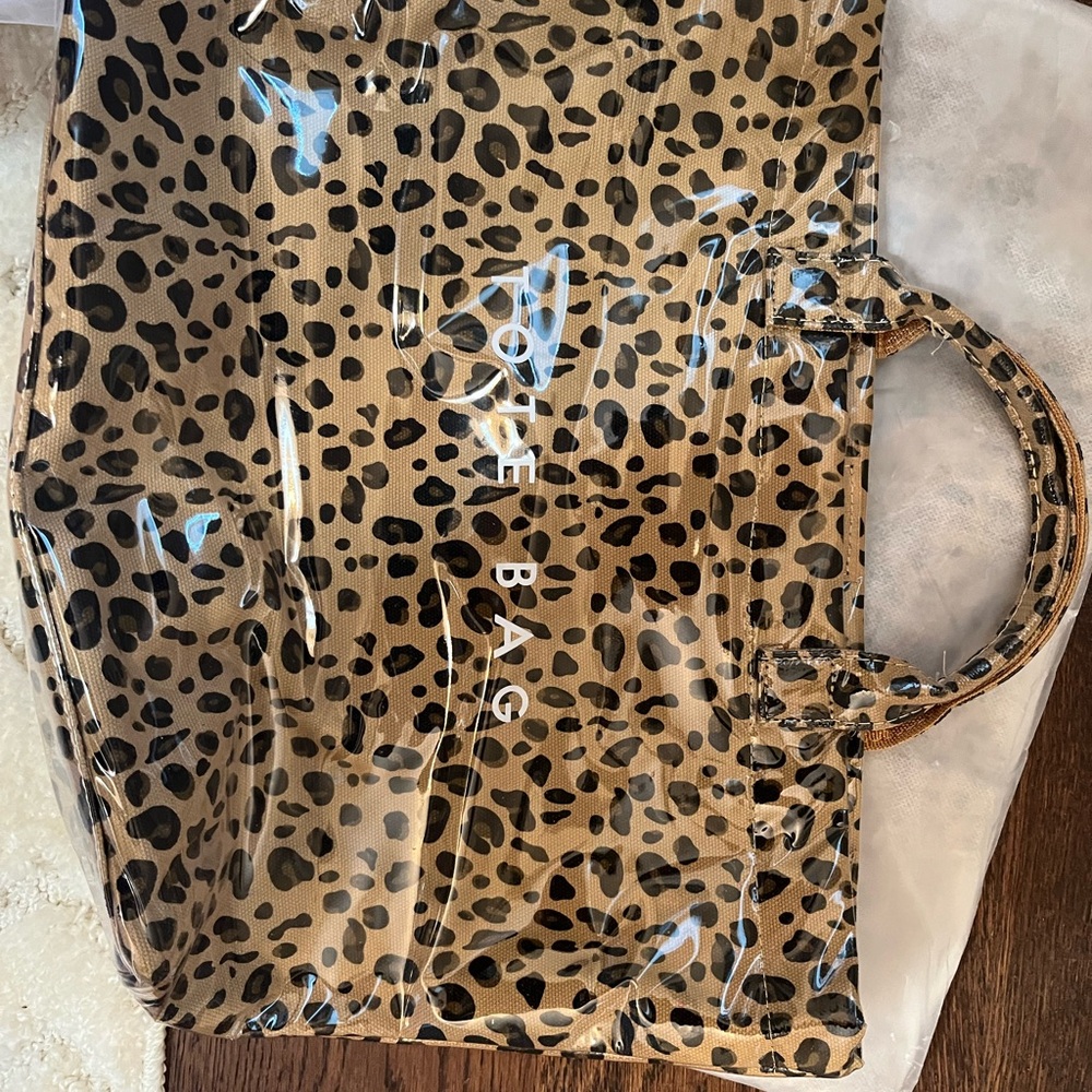 Leopard Print Tote Bag
